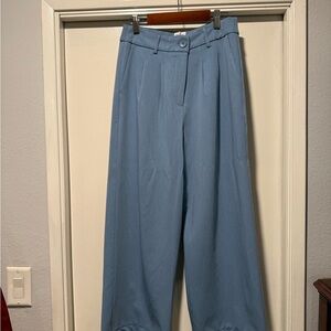 Princess Polly Soft Blue Pants